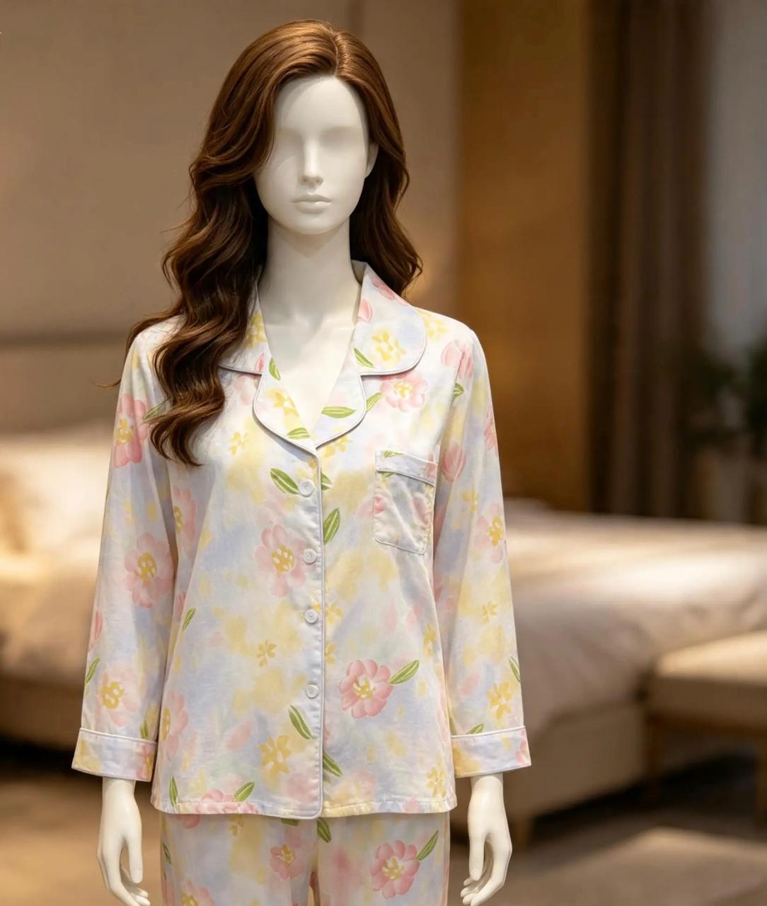 Women’s Summer Floral Pajama Set