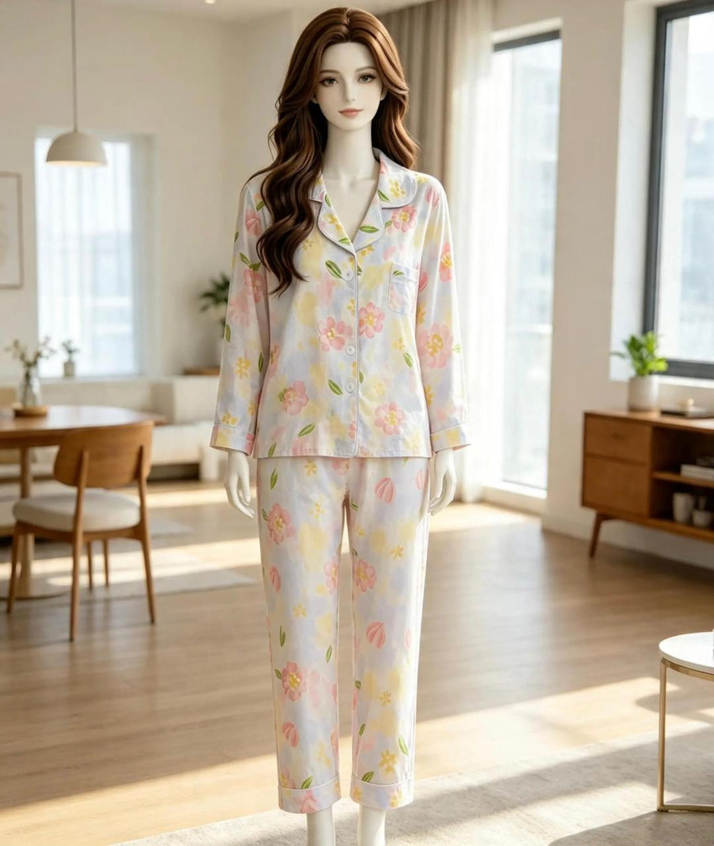 Women’s Summer Floral Pajama Set