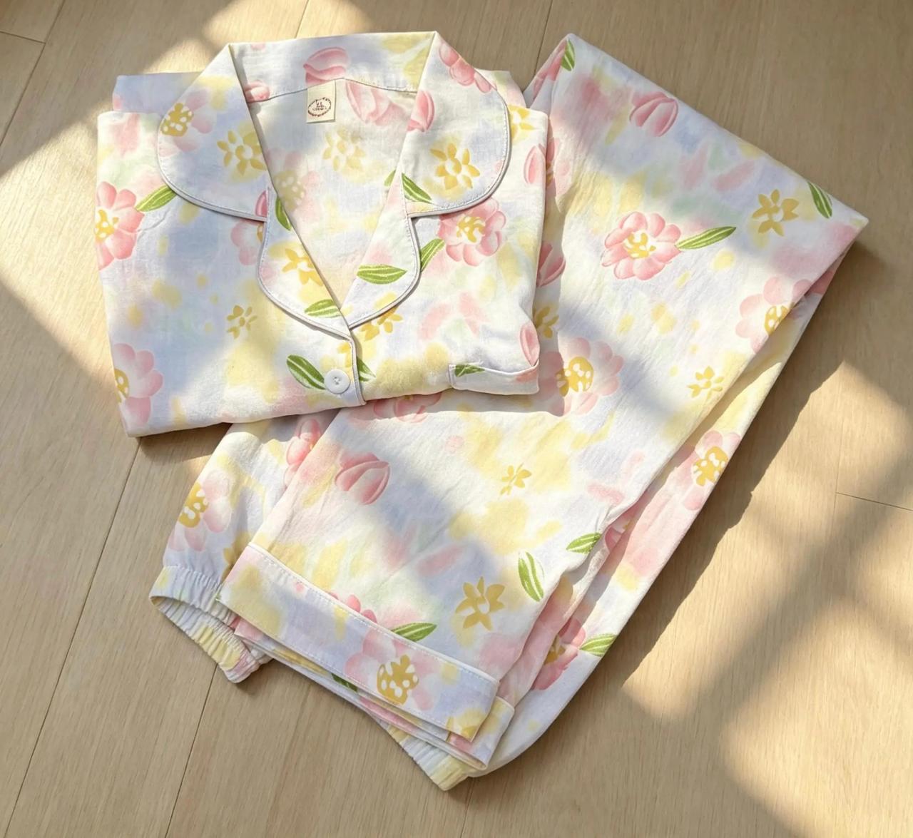 Women’s Summer Floral Pajama Set